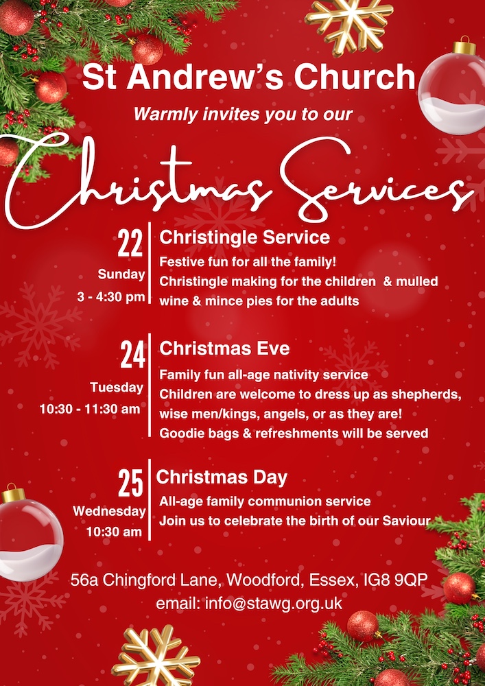 Christmas Services 2024